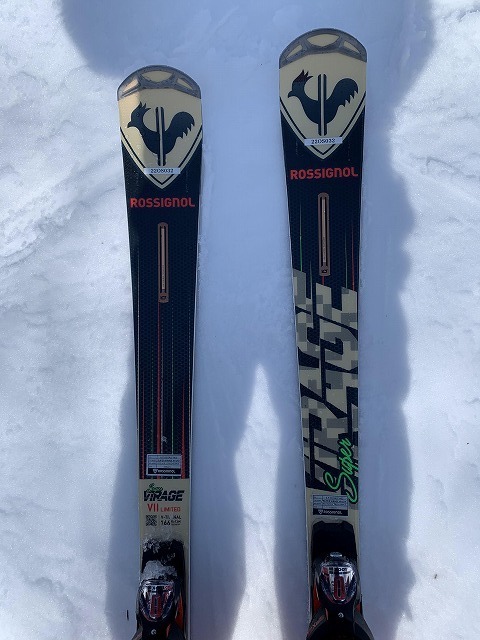 ROSSIGNOL SUPER VIRAGE Ⅶ LTD 166cm: スキー徒然草