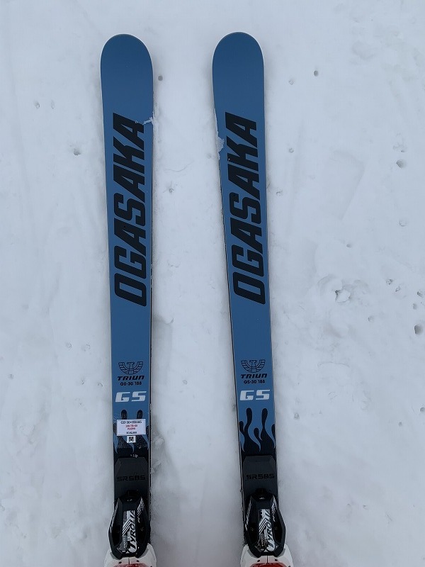 海外ブランド OGASAKA オガサカ 165cm トライアン GS TRIUN スキー 