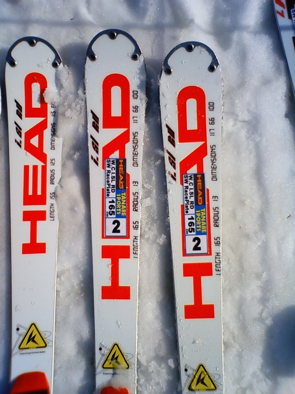 HEAD WORLDCUP I.SL RD 165センチ - スキー